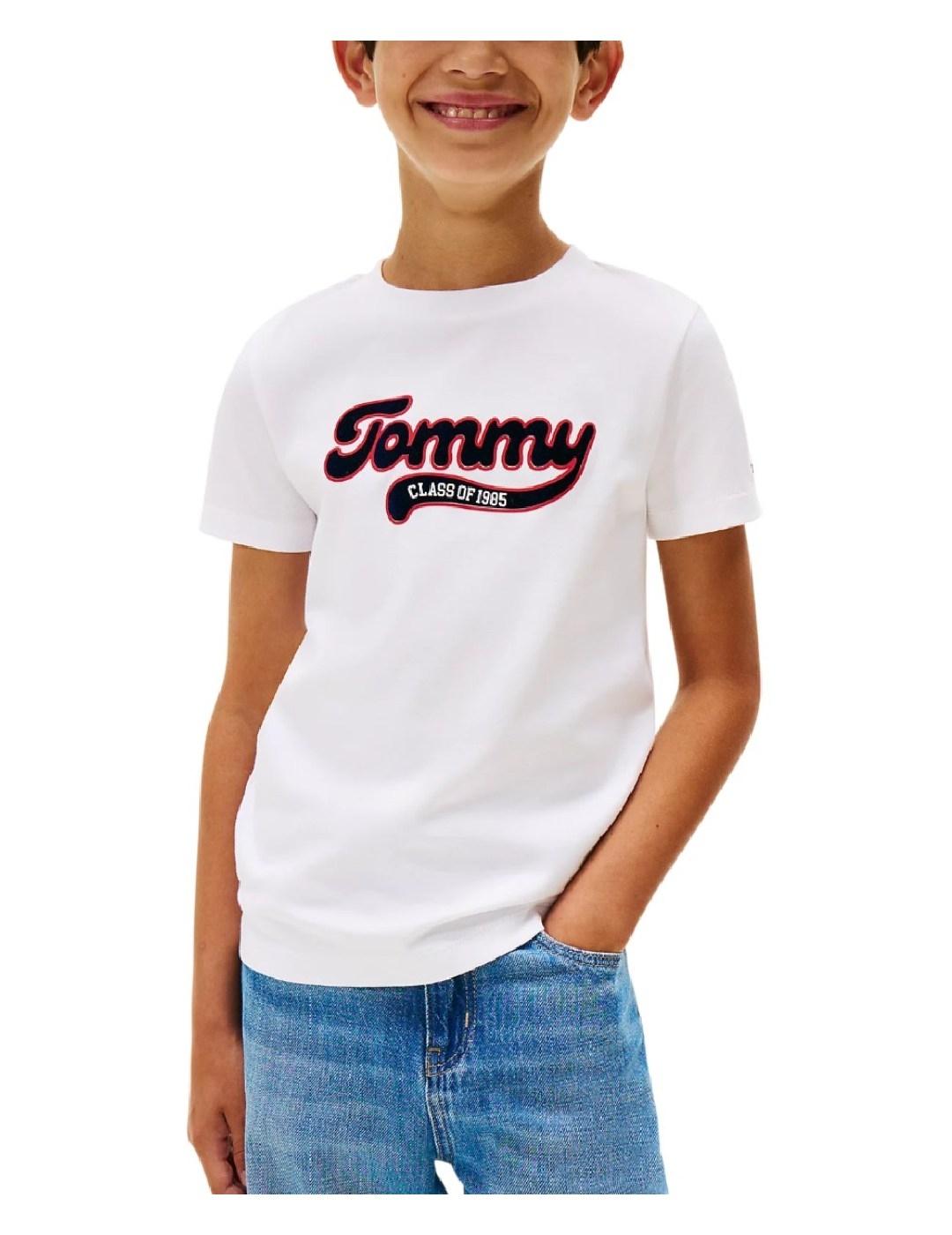 Camiseta Varsity Interlock Tommy Hilfiger