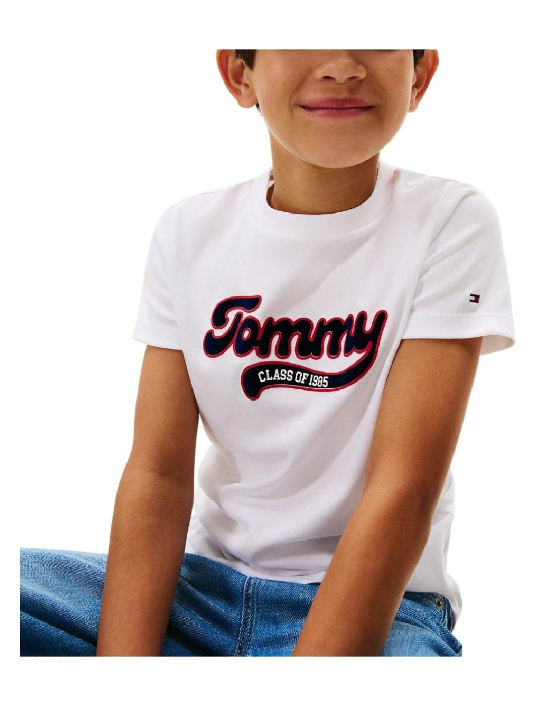 Camiseta Varsity Interlock Tommy Hilfiger