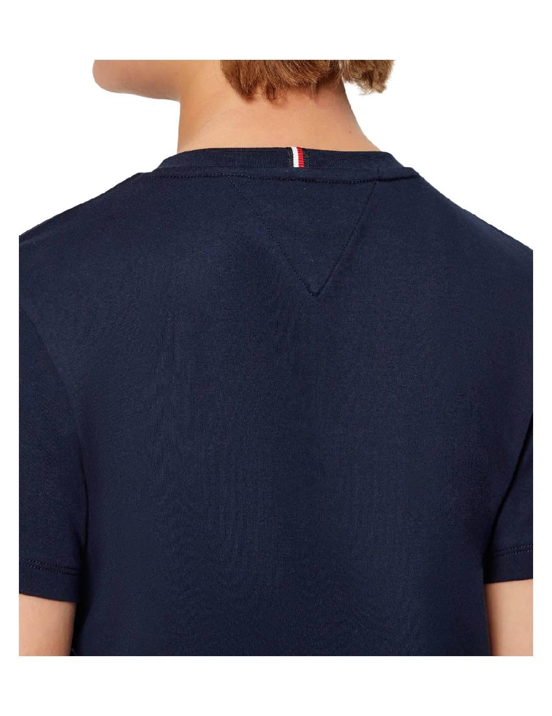 Camiseta Varity Interlock Azul Tommy Hilfiger