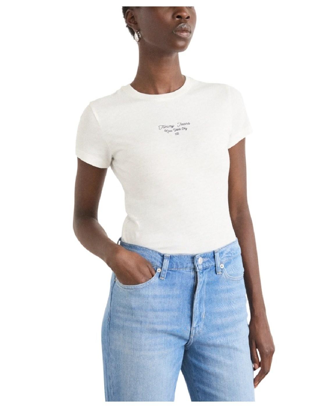 Camiseta Tjw Slim Tommy Jeans