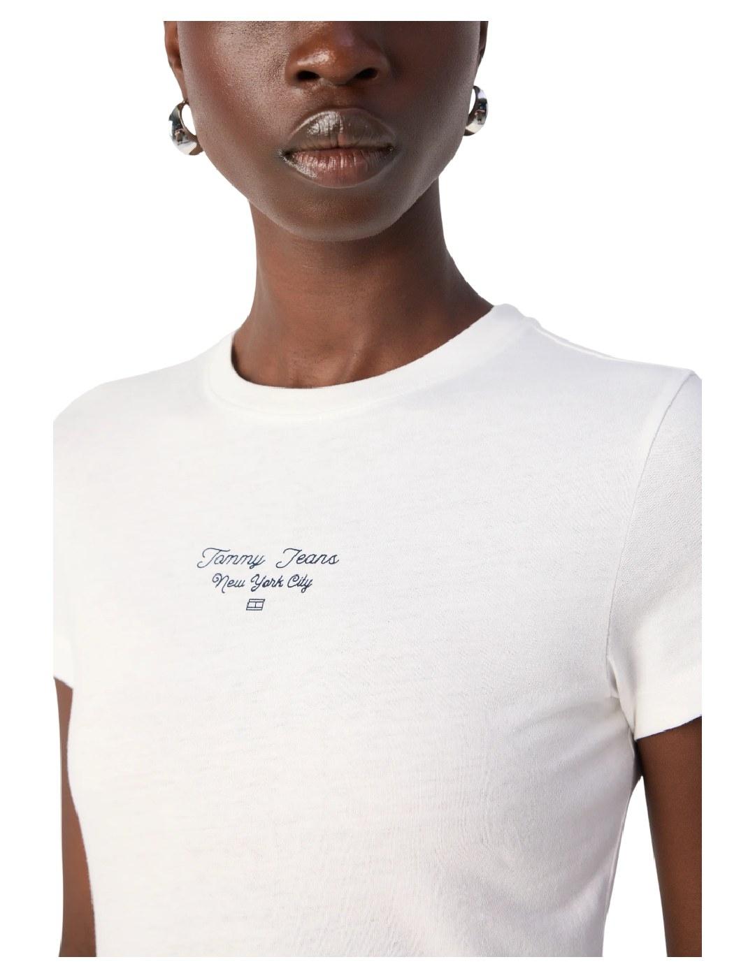 Camiseta Tjw Slim Tommy Jeans