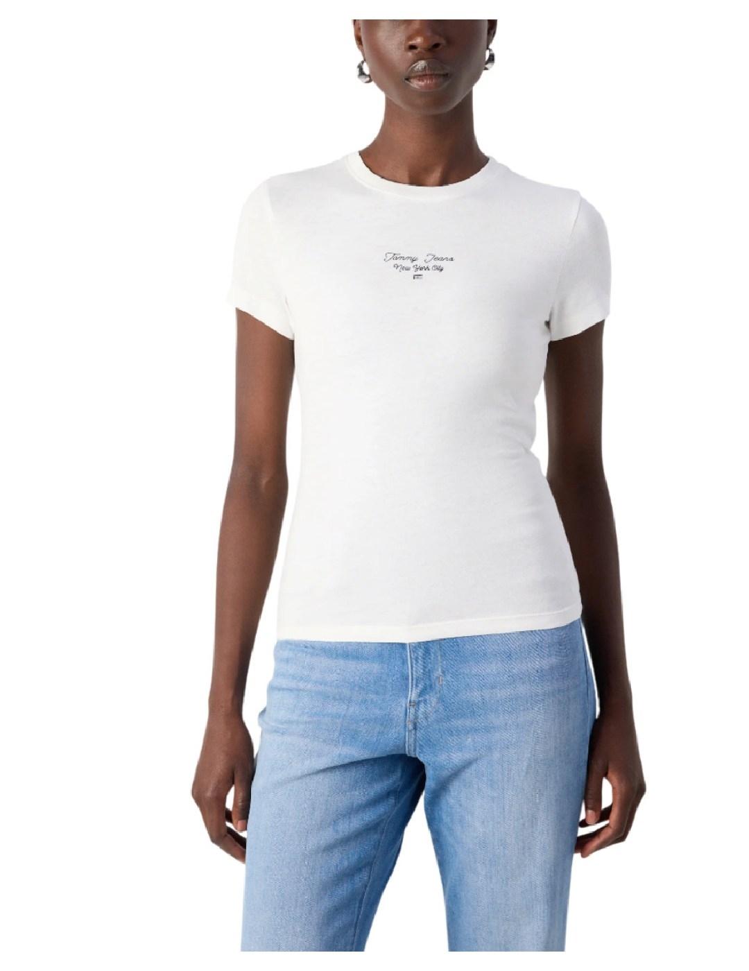 Camiseta Tjw Slim Tommy Jeans