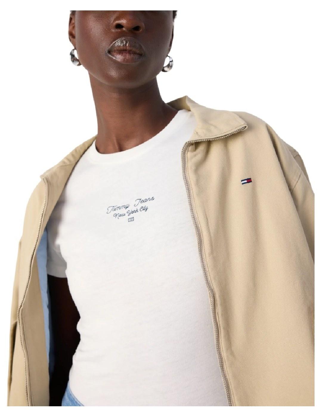 Camiseta Tjw Slim Tommy Jeans