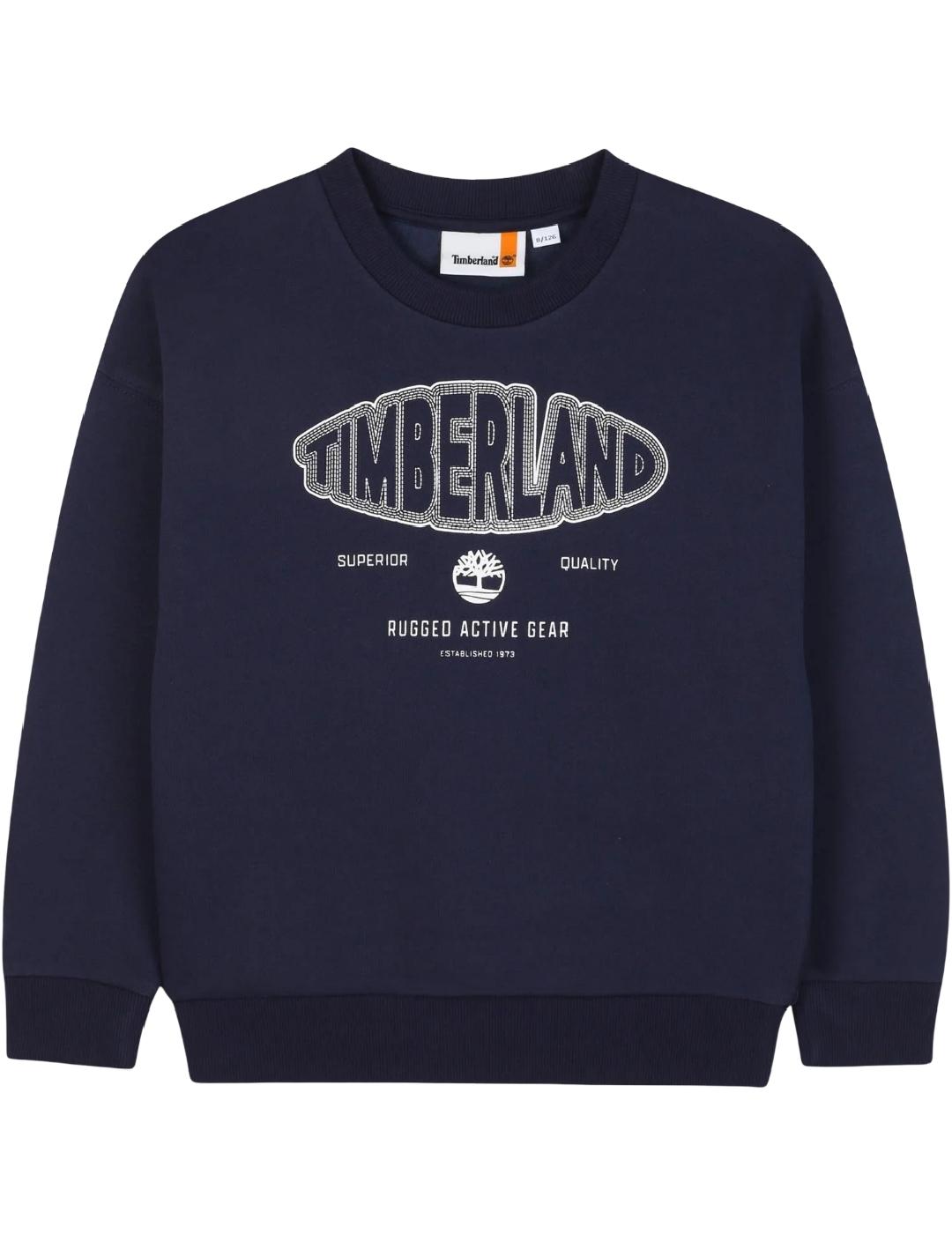 Sudadera Navy s/c Timberland
