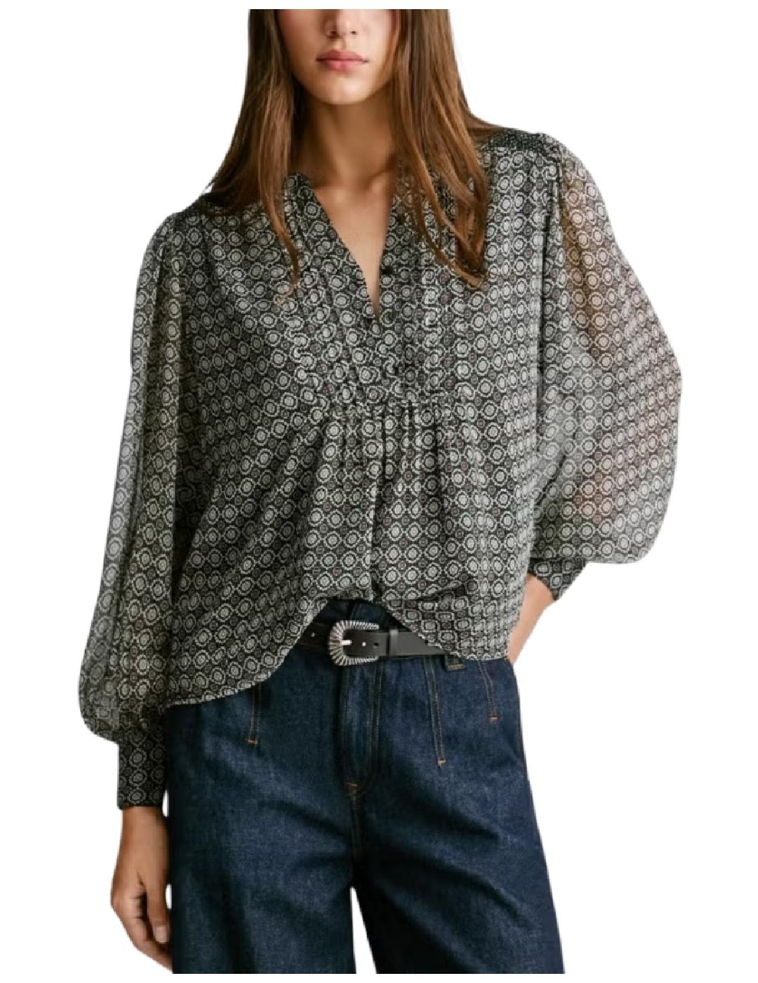 Camisa Pretty Pepe Jeans