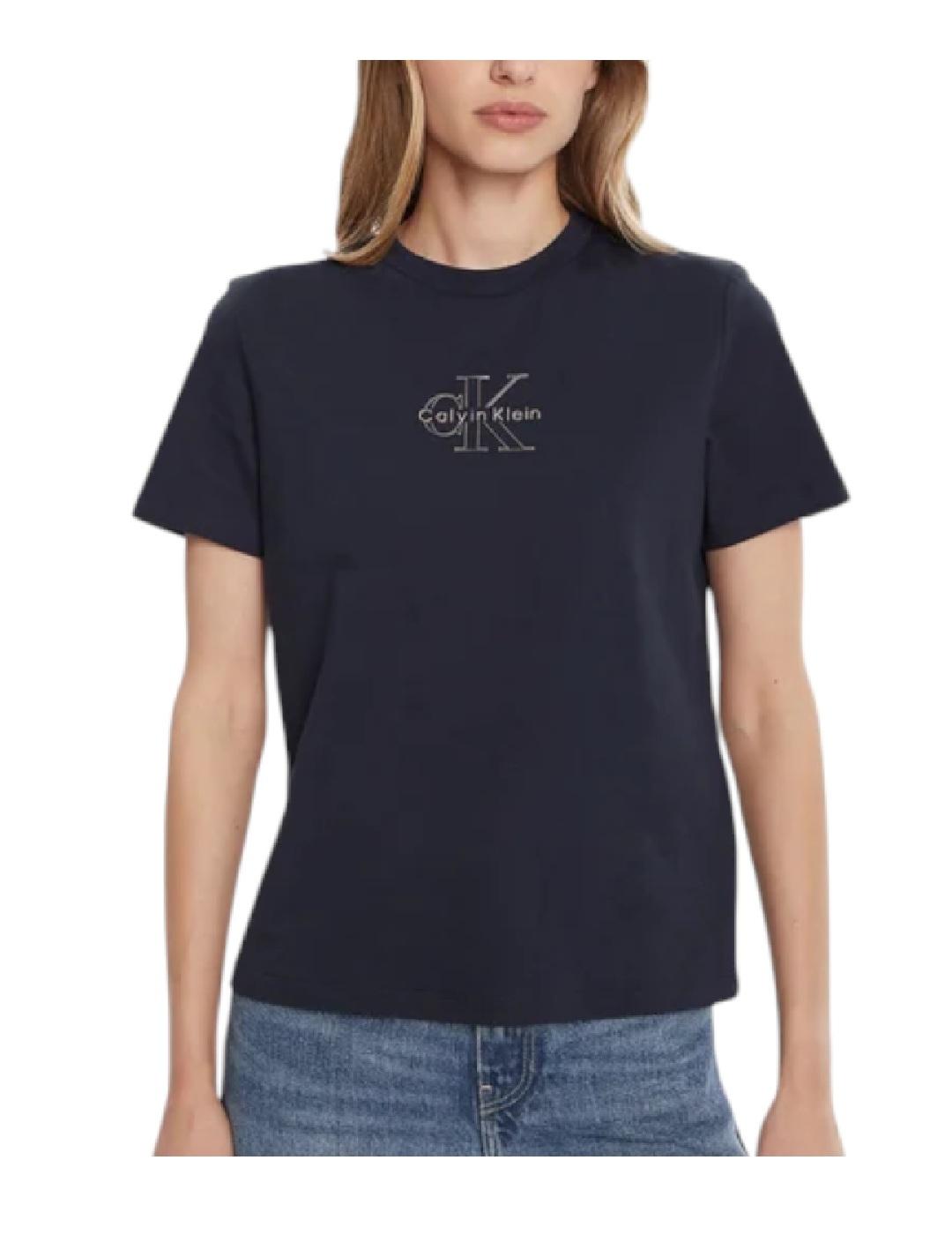 Camiseta Classic Monologo Calvin Klein