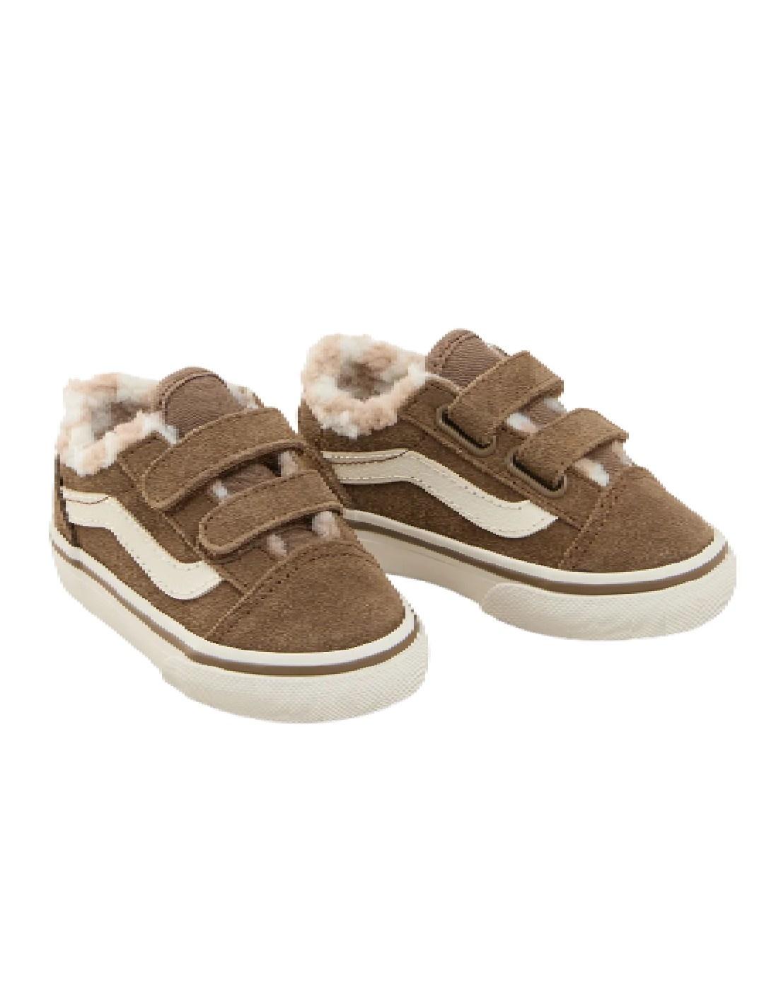 Zapatilla Old Skool V Cozy Sepia Vans