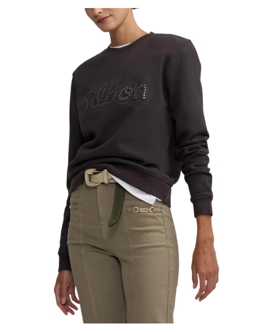 Sudadera tachuelas Silbon