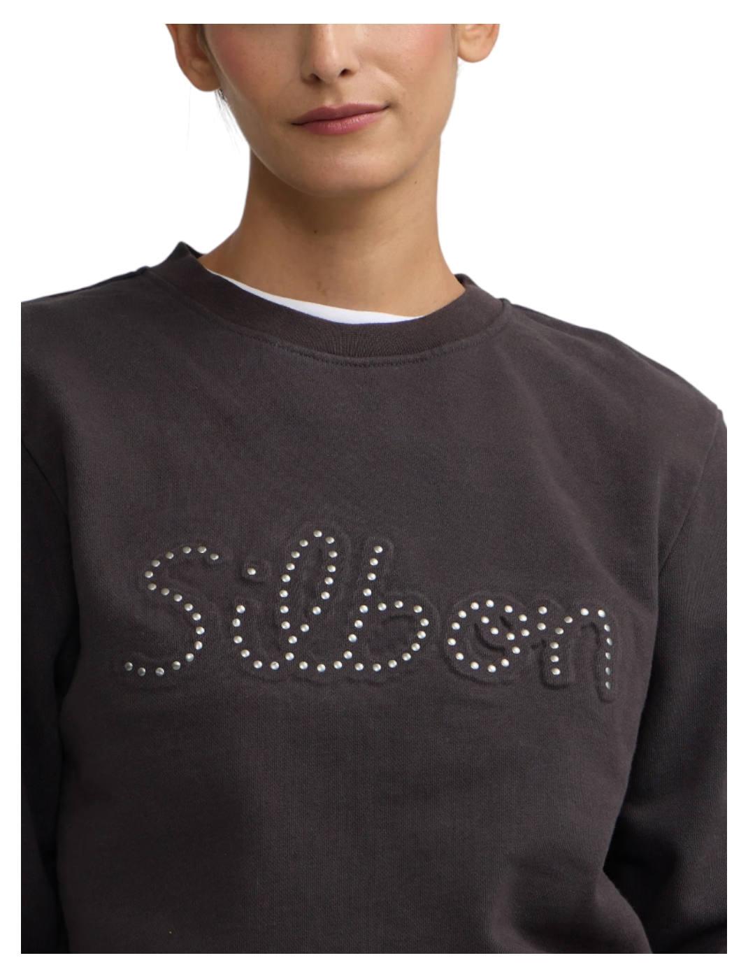 Sudadera tachuelas Silbon