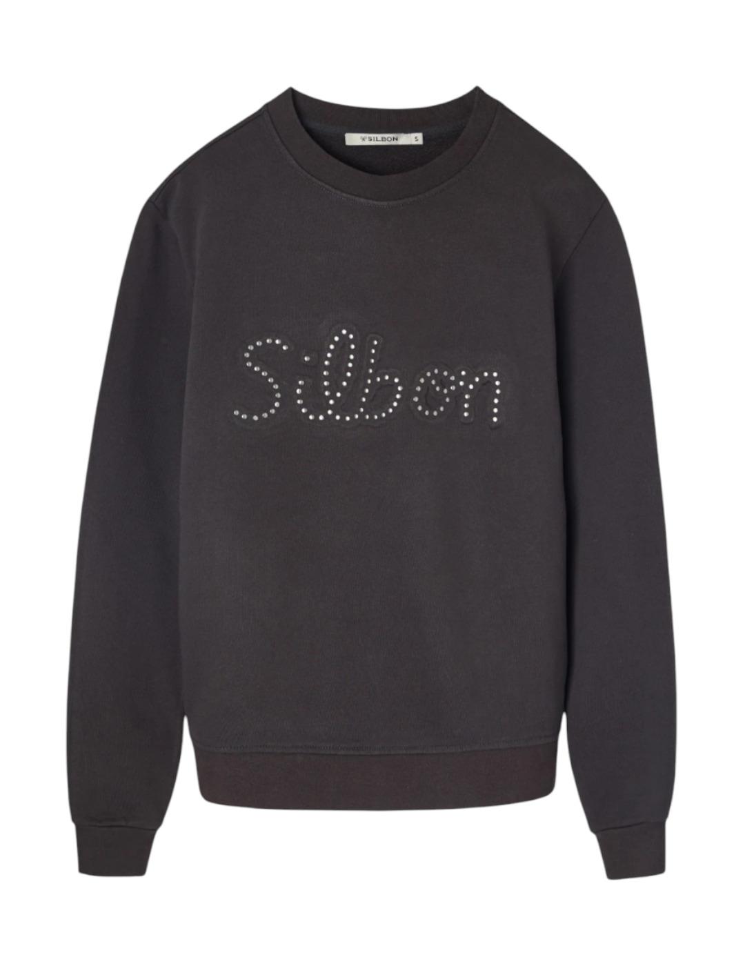 Sudadera tachuelas Silbon