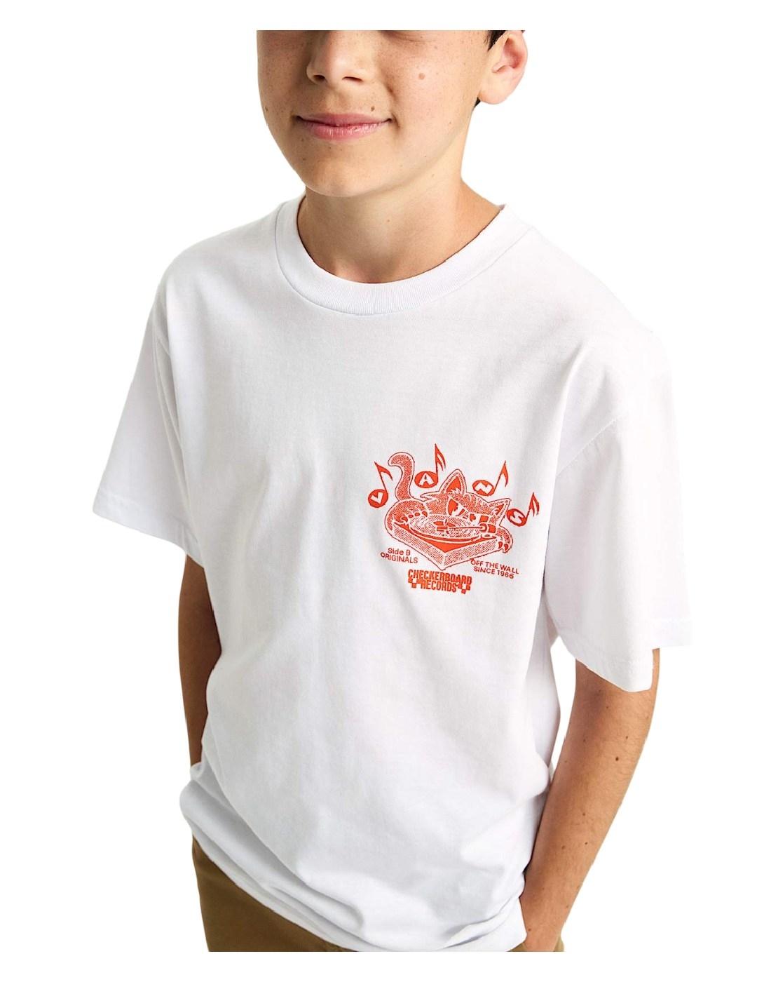 Camiseta Scratched Records Vans