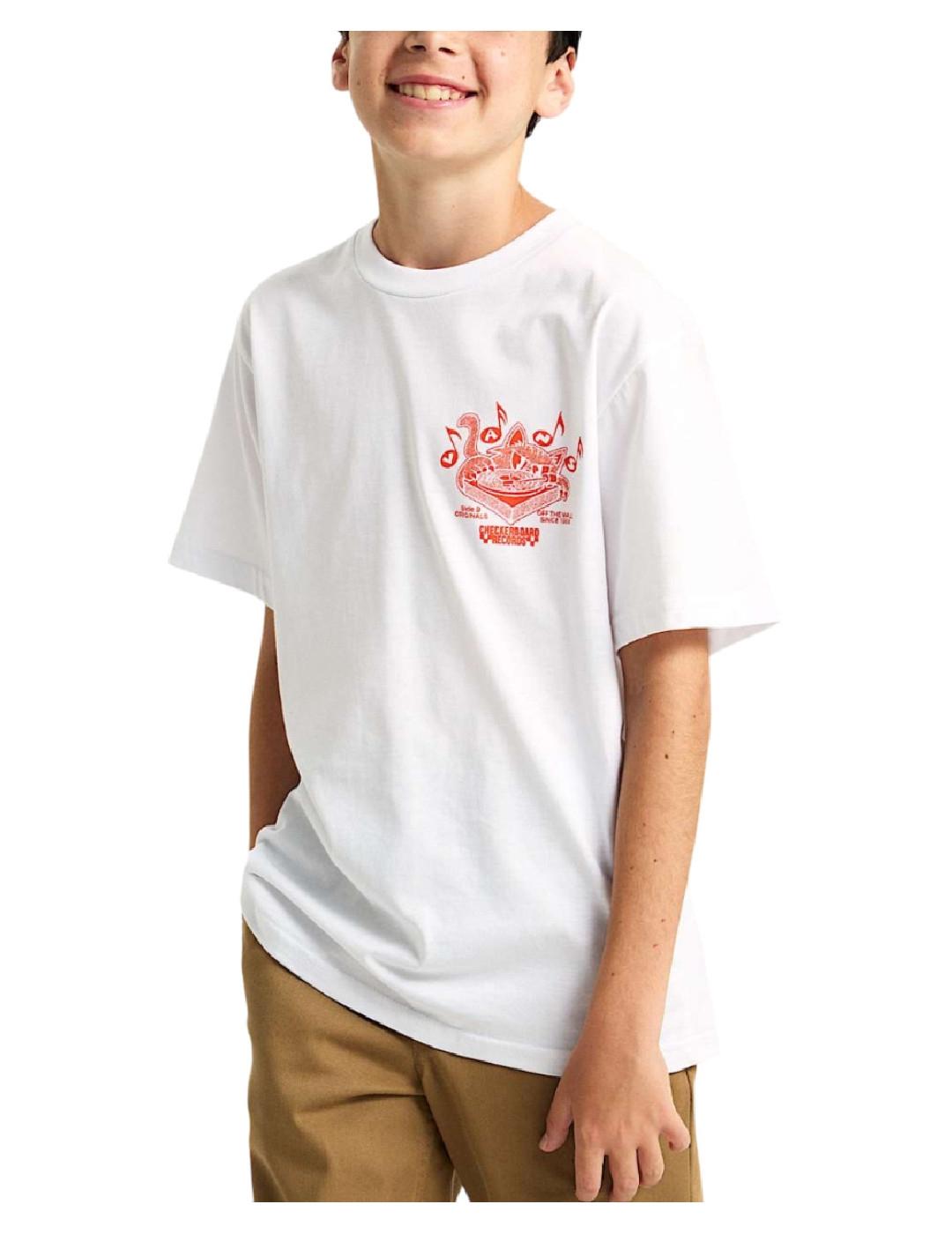 Camiseta Scratched Records Vans