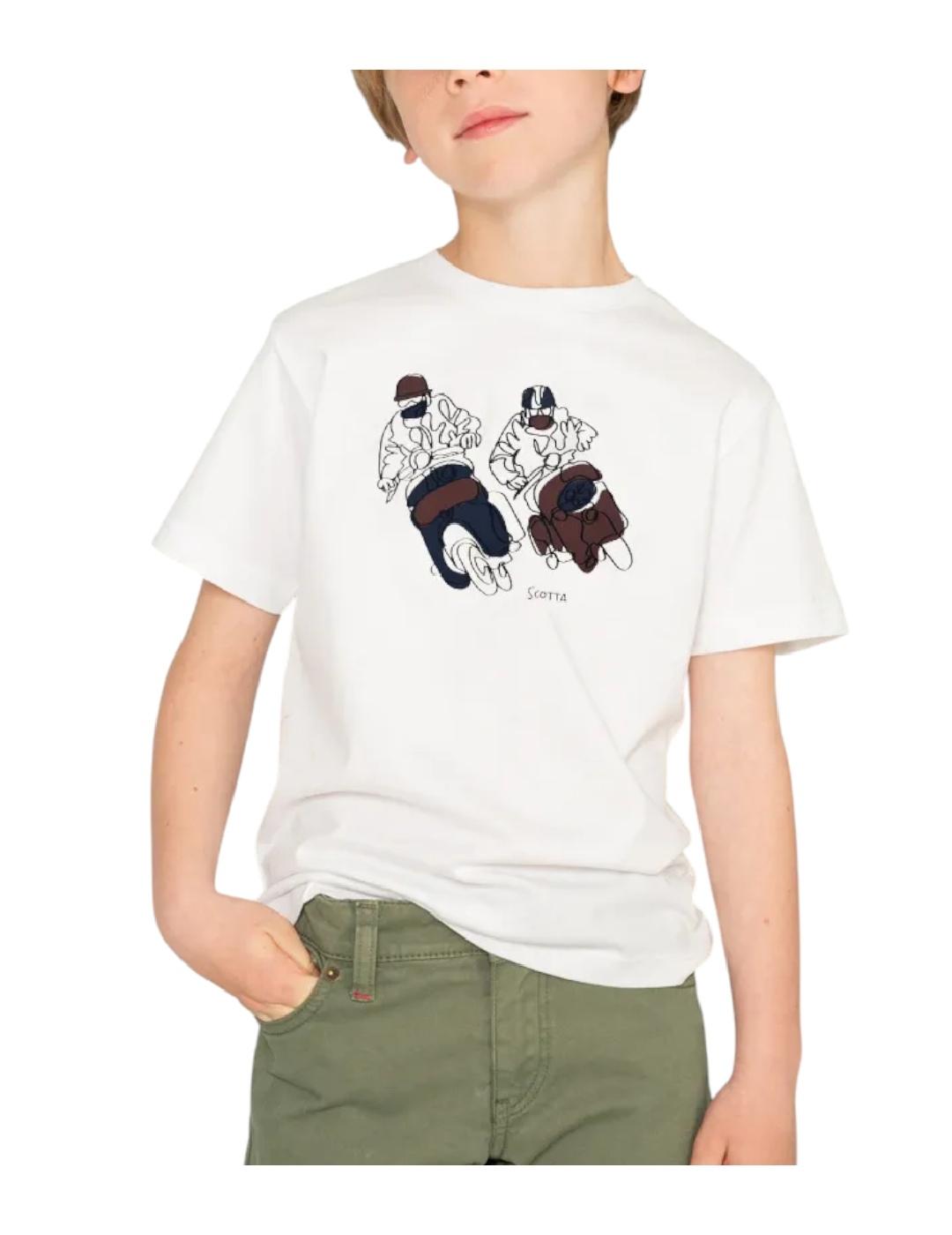 Camiseta Moto Racer Scotta