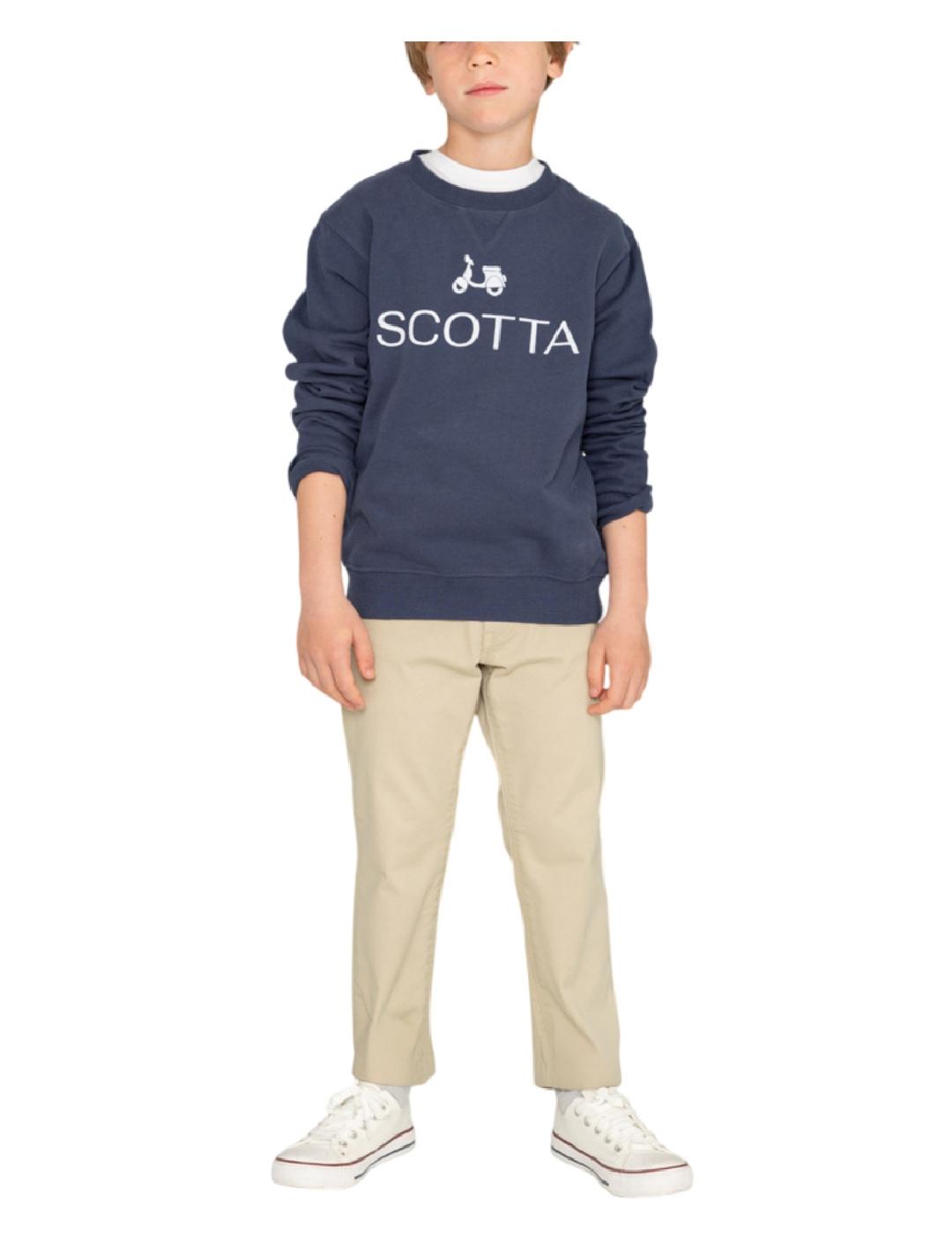 Sudadera Logo Marino Scotta