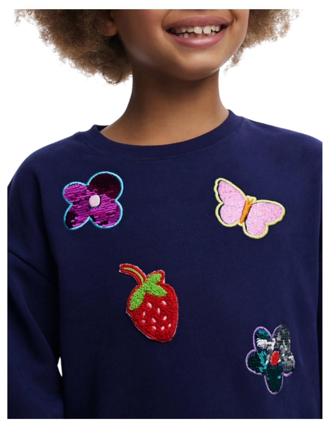 Camiseta Marino Desigual