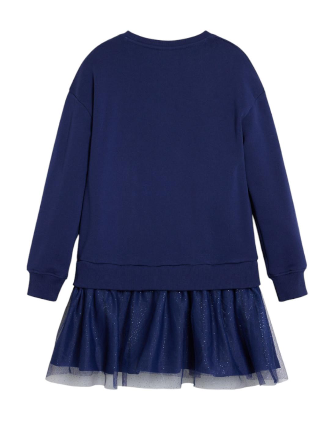 Vestido Cereza Marino Desigual