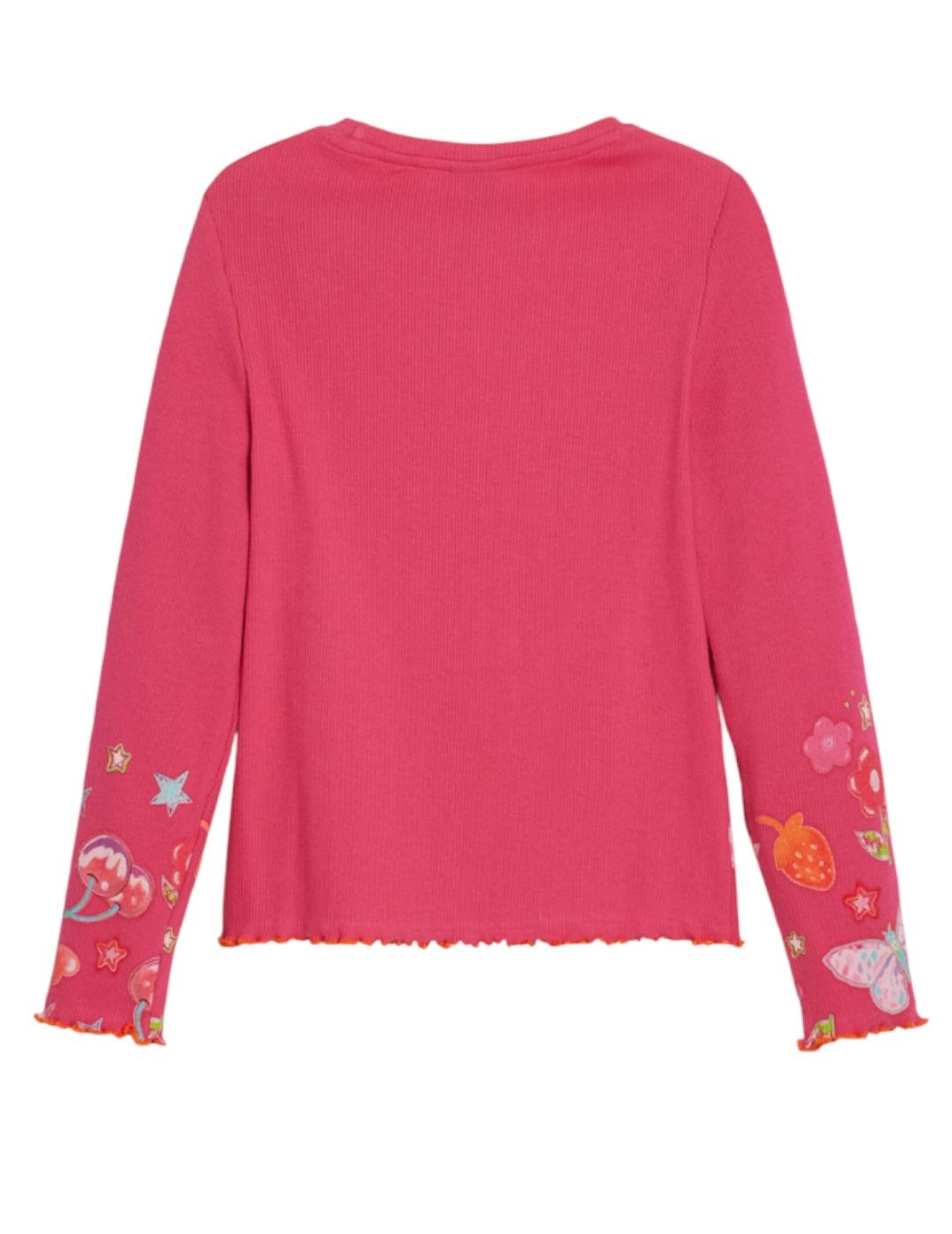 Camiseta Fuxia Magico Desigual