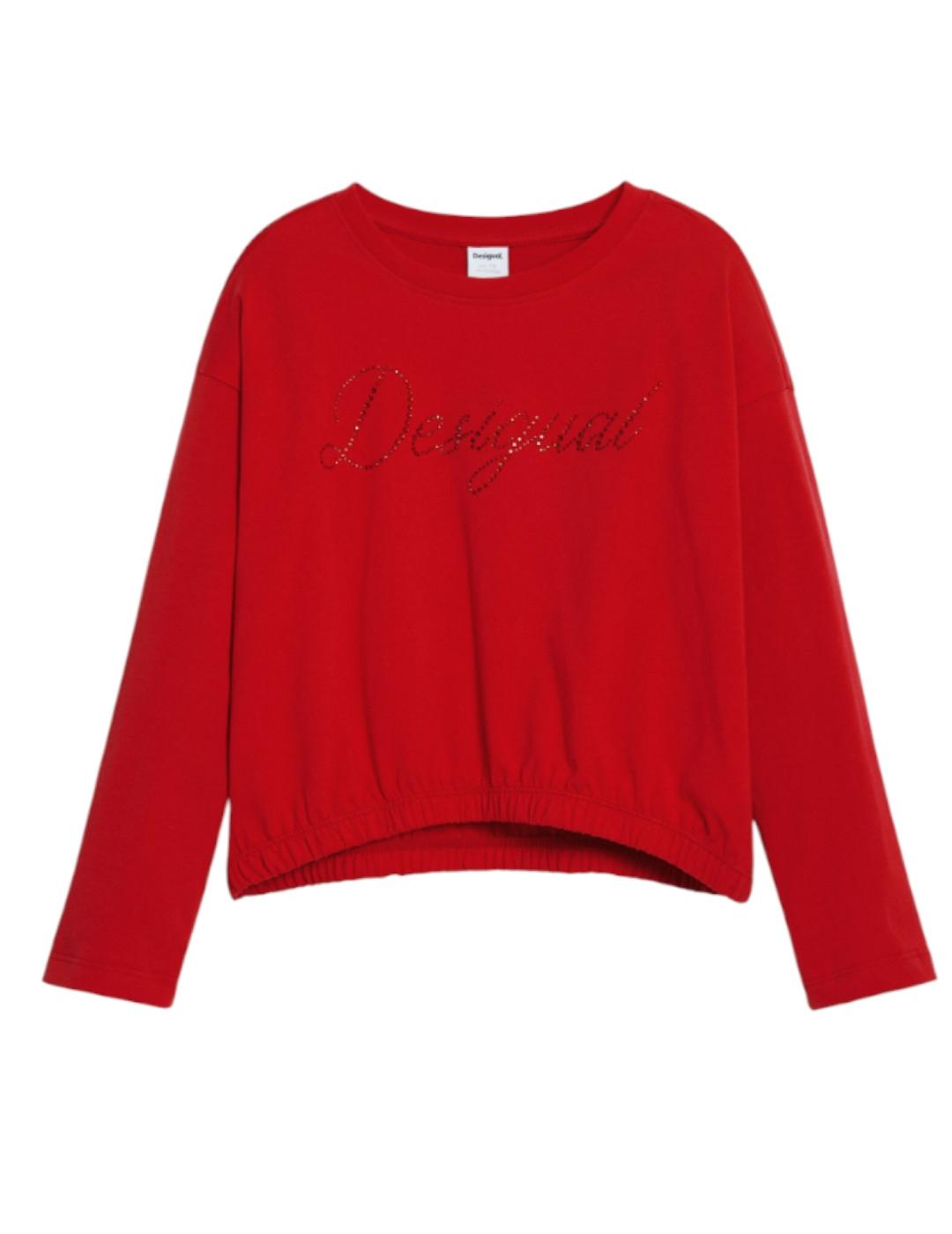 Camiseta Roja Desigual