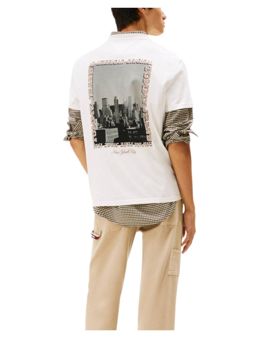 Camiseta Tjm Reg Photo Tommy Jeans