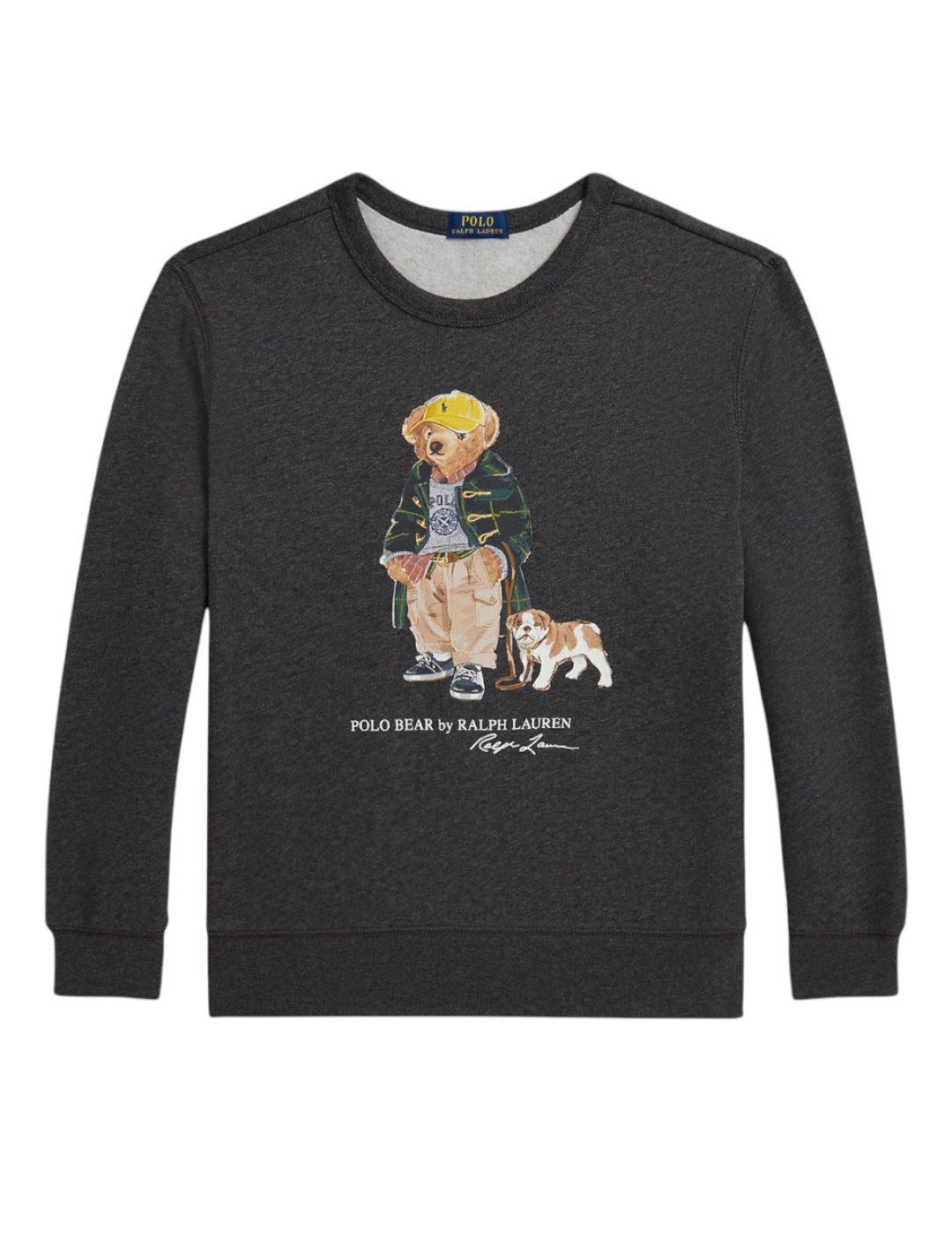 Sudadera Jaspeada Bear Polo Ralph Lauren