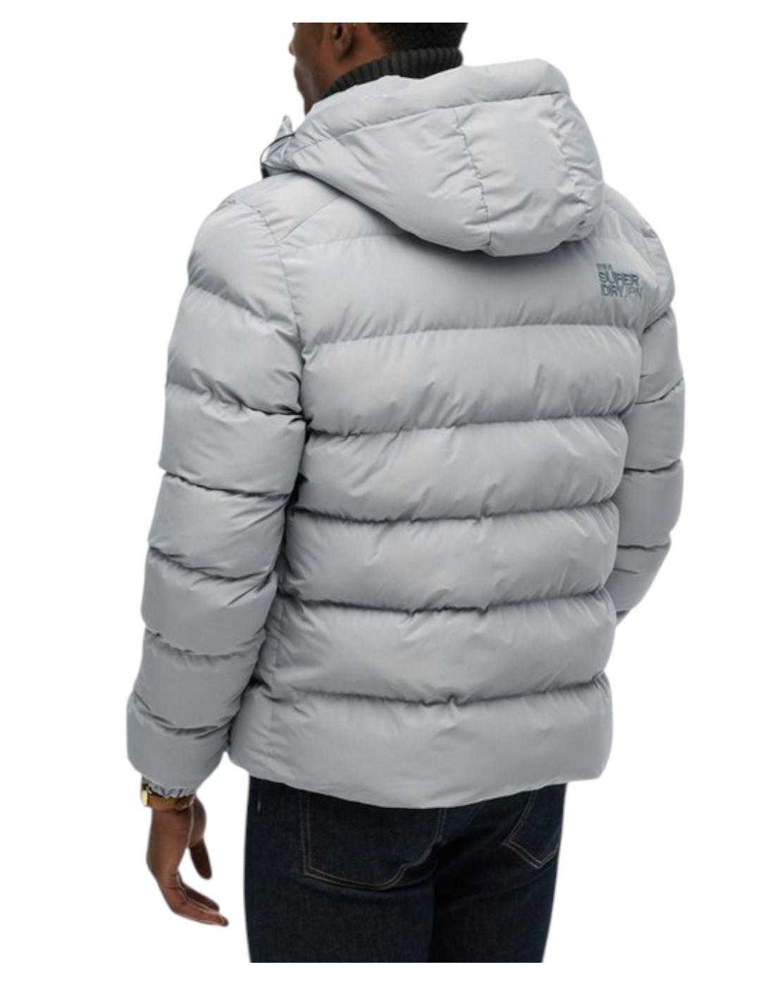 Chaqueta acolchada con capucha Superdry