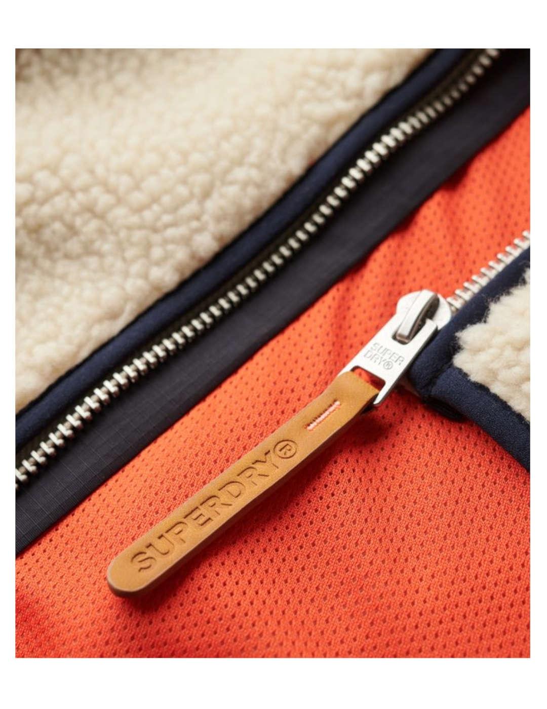 Chaqueta con forro polar Superdry