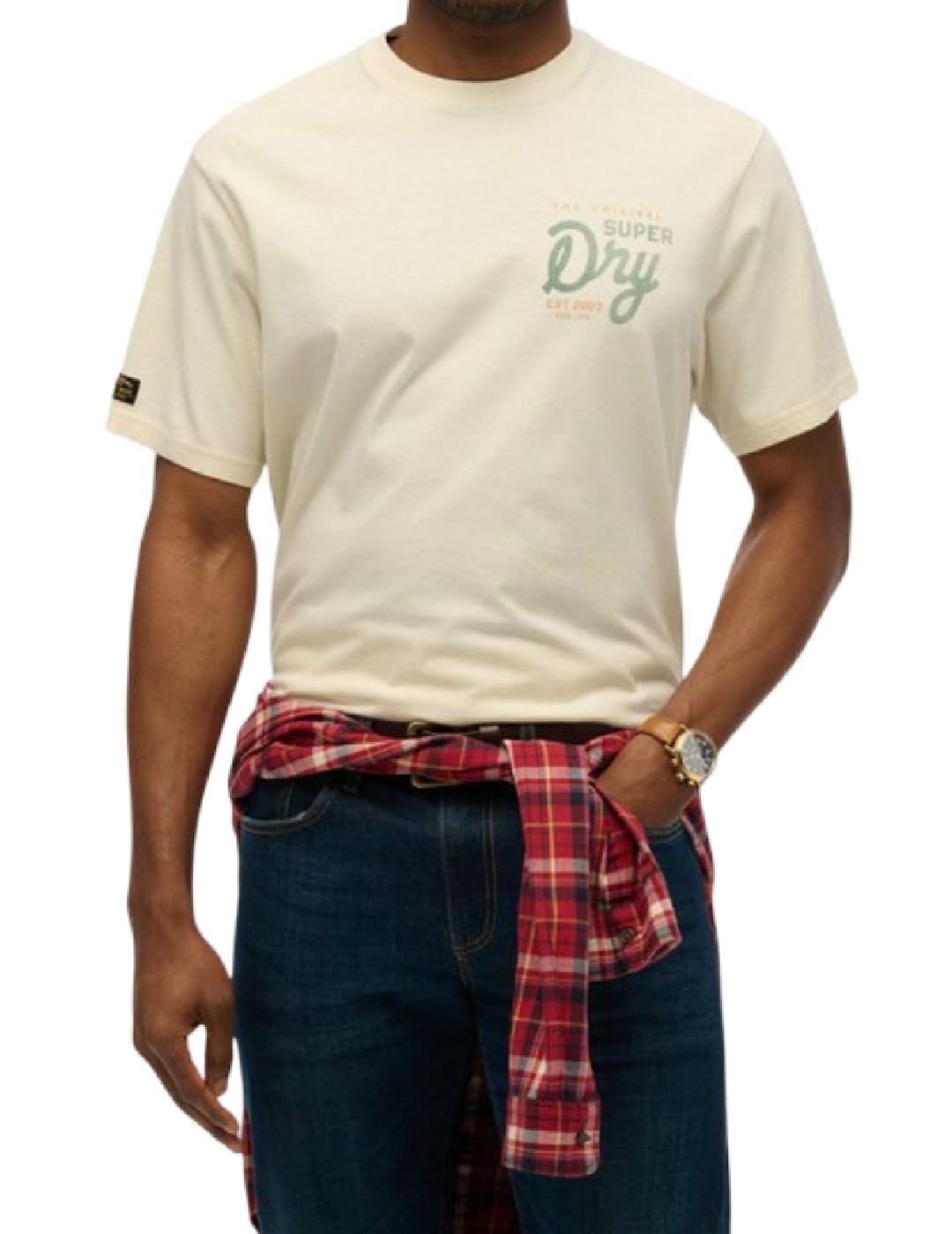 Camiseta Tap Room Superdry