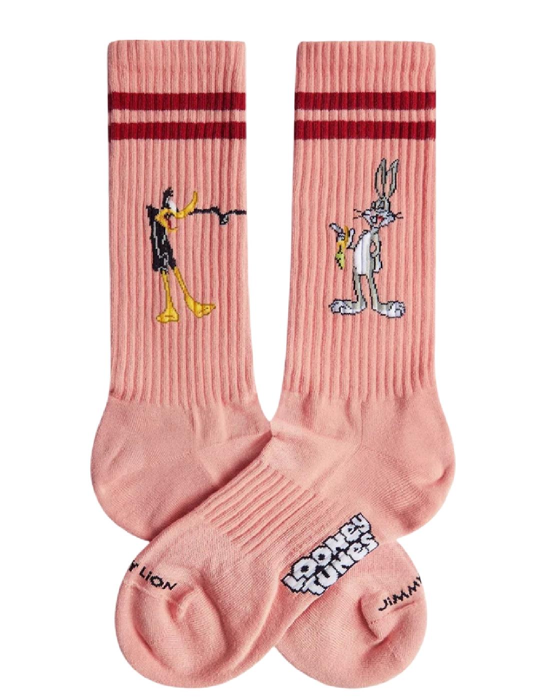 Calcetines Athletic Daffy vs Bugs Jimmy Lion