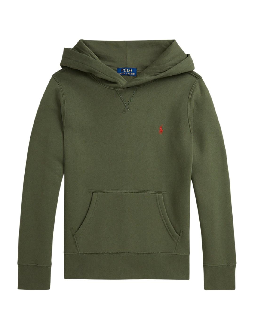 Sudadera Verde Logo Polo Ralph Lauren