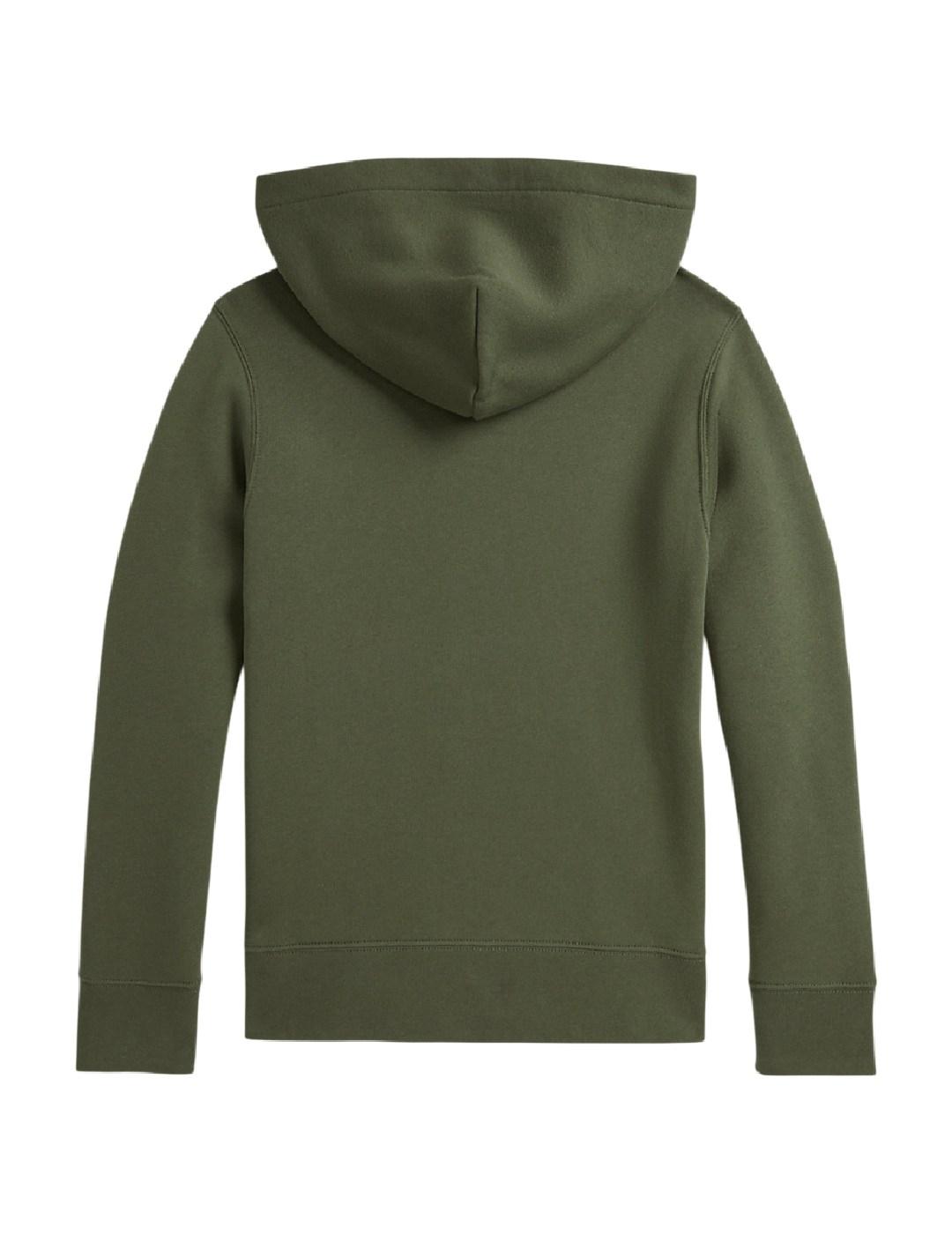 Sudadera Verde Logo Polo Ralph Lauren
