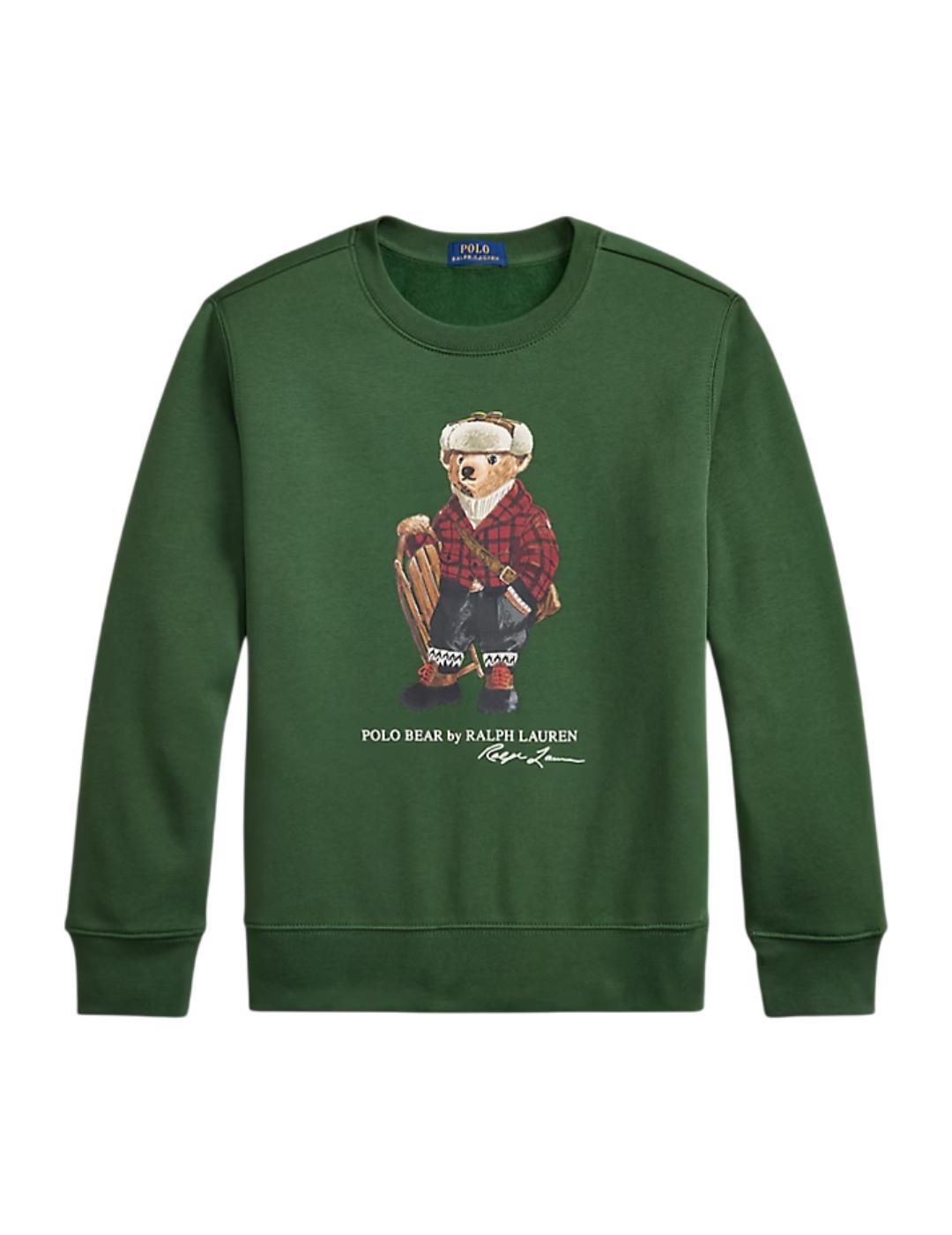 Sudadera Bear Green Polo Ralph Lauren