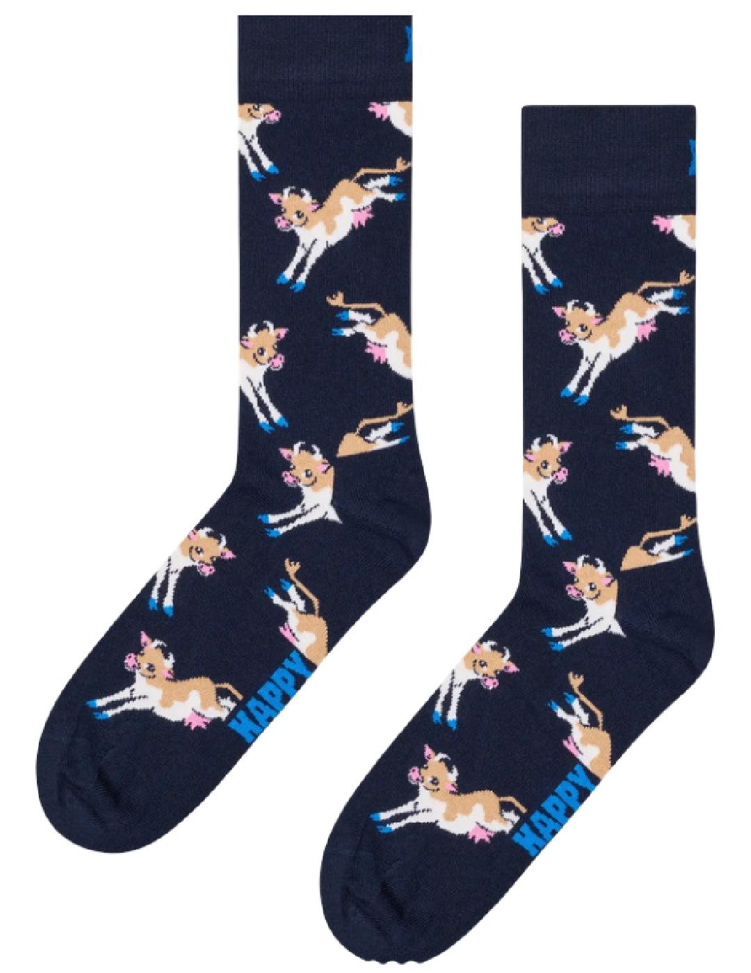 Calcetines Cow Happy Socks
