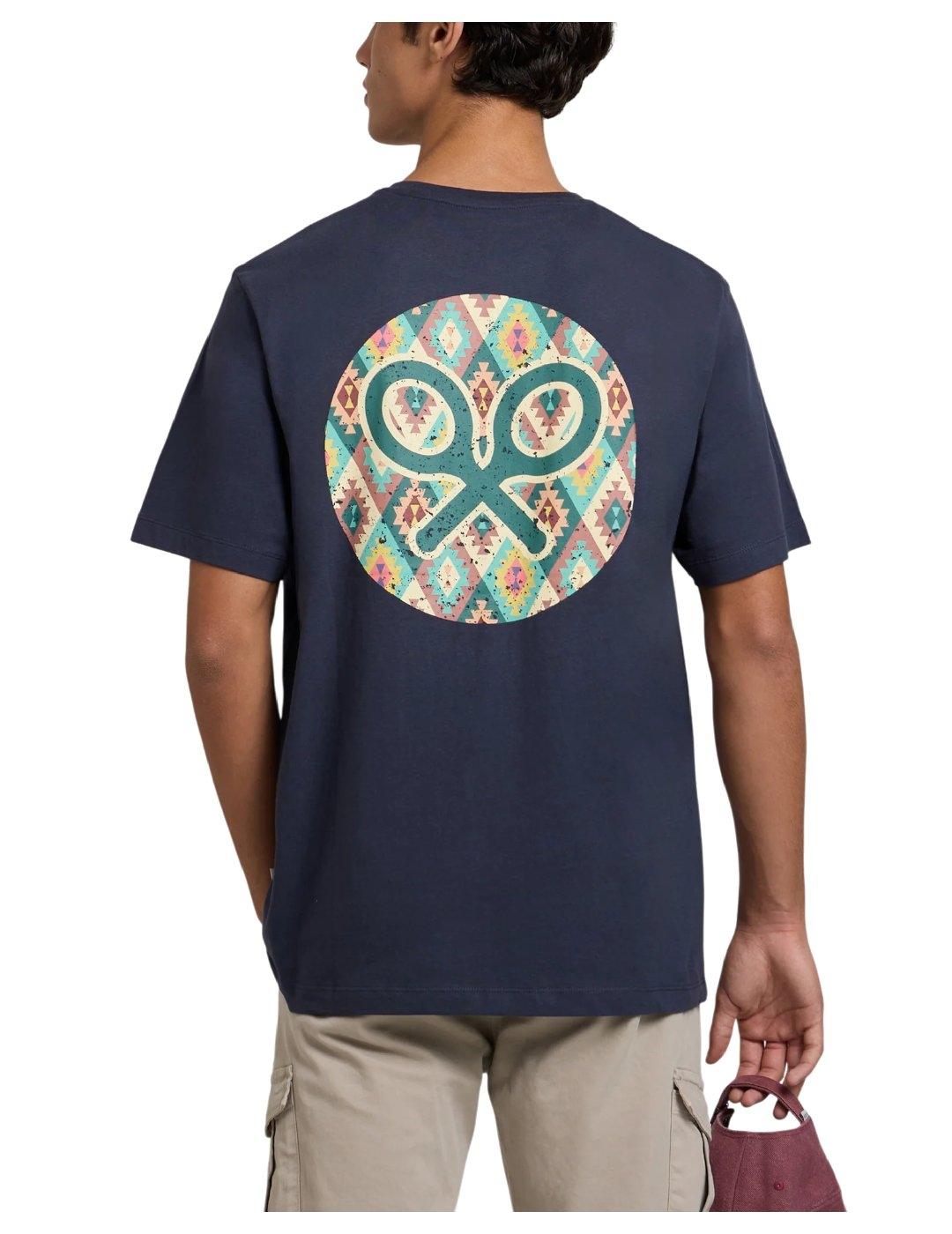 Camiseta circulo étnico Silbon