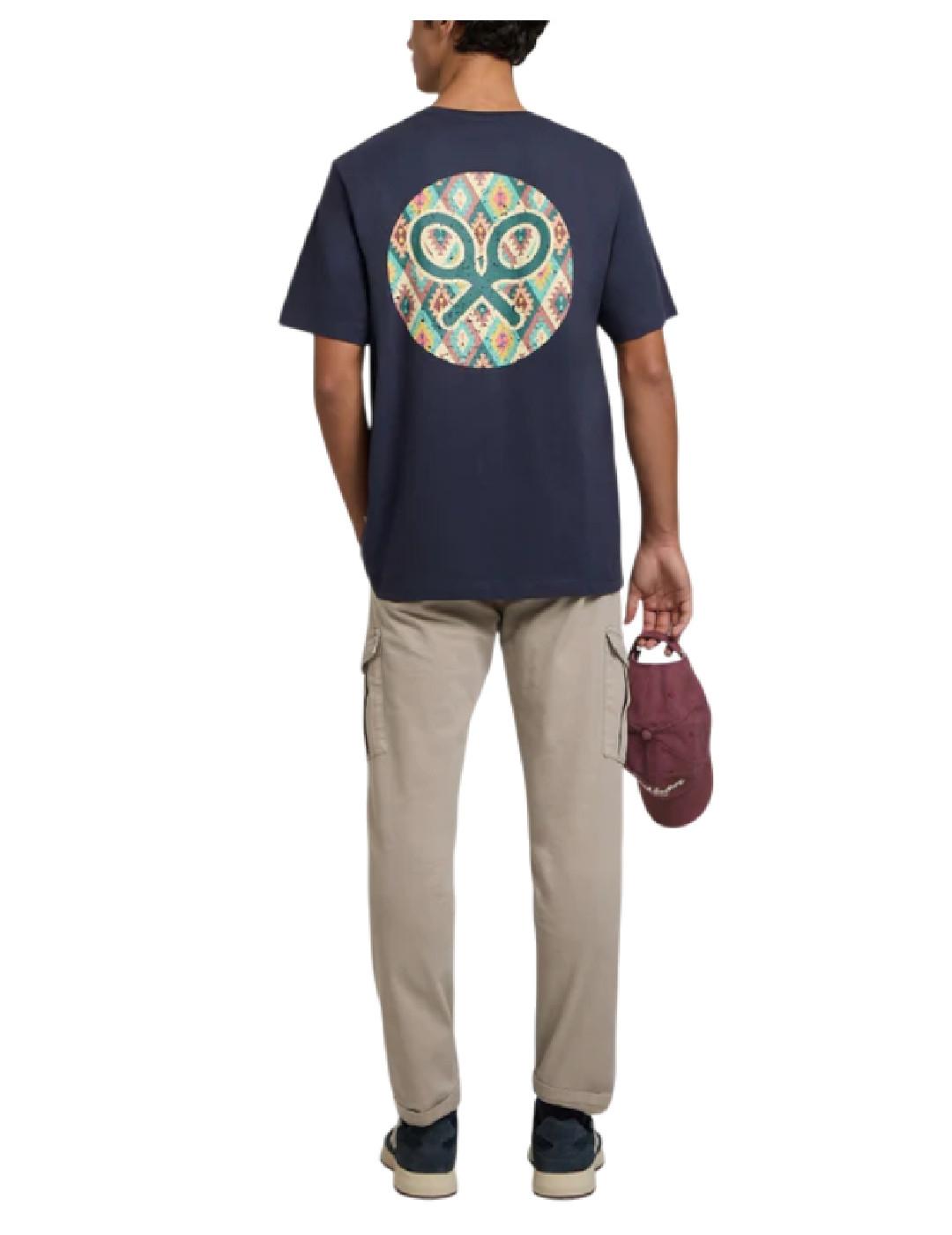 Camiseta circulo étnico Silbon