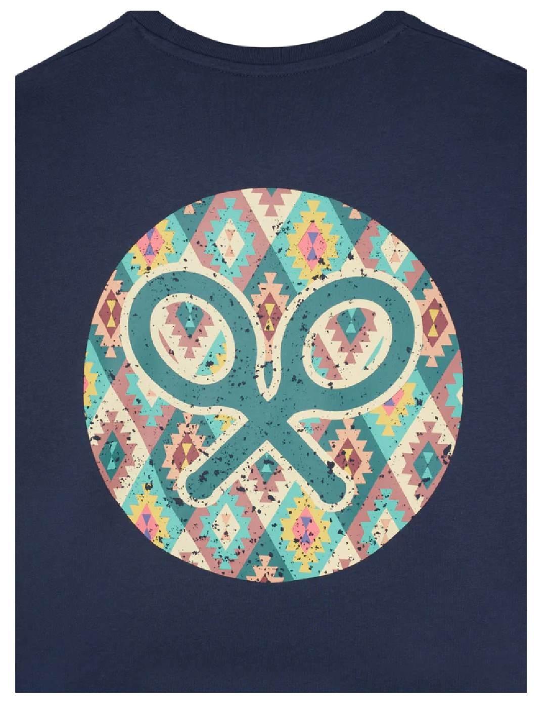 Camiseta circulo étnico Silbon