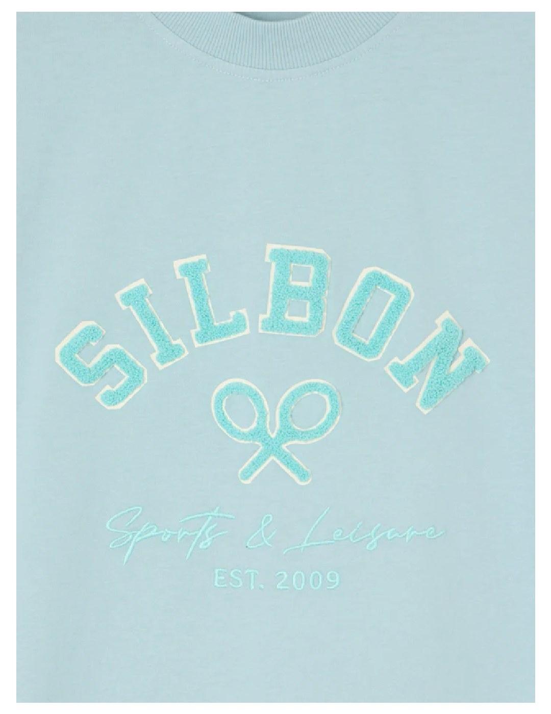 Camiseta relaxed fit leisure Silbon