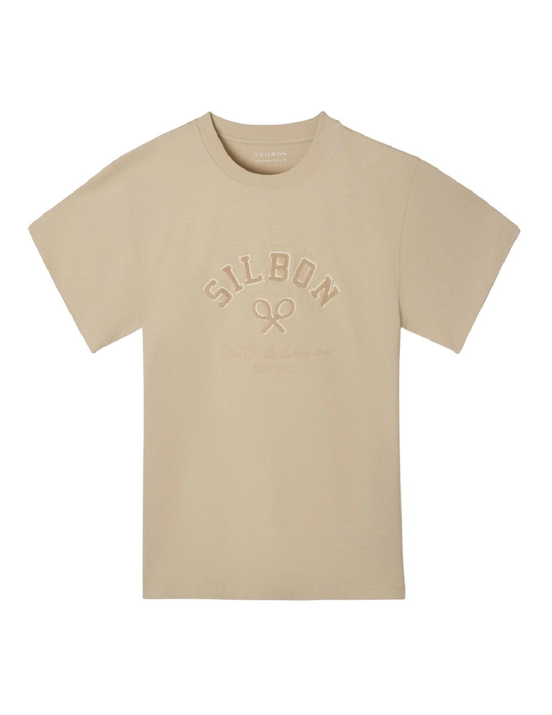 Camiseta relaxed fit leisure Silbon