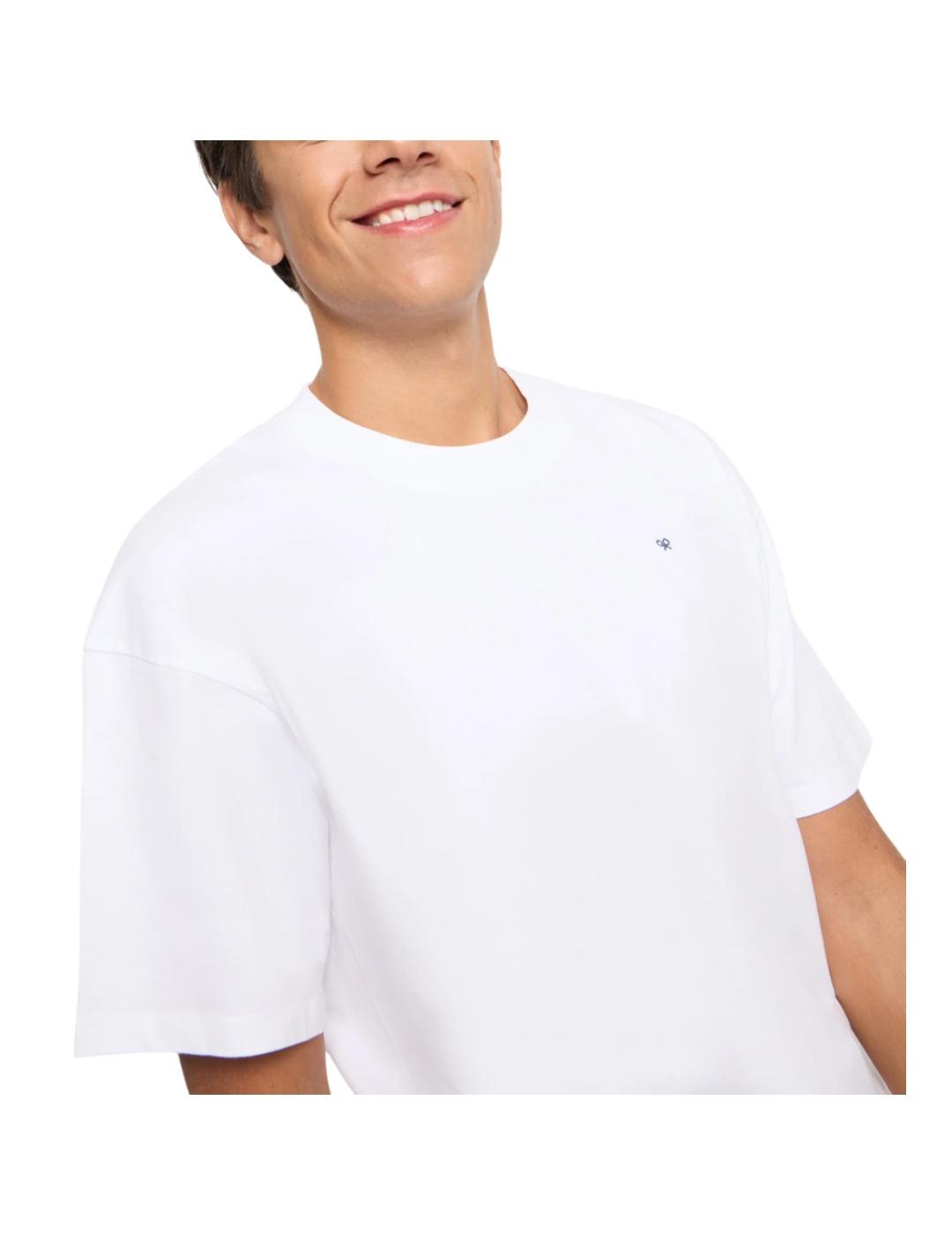 Camiseta relaxed fit sport college Silbon