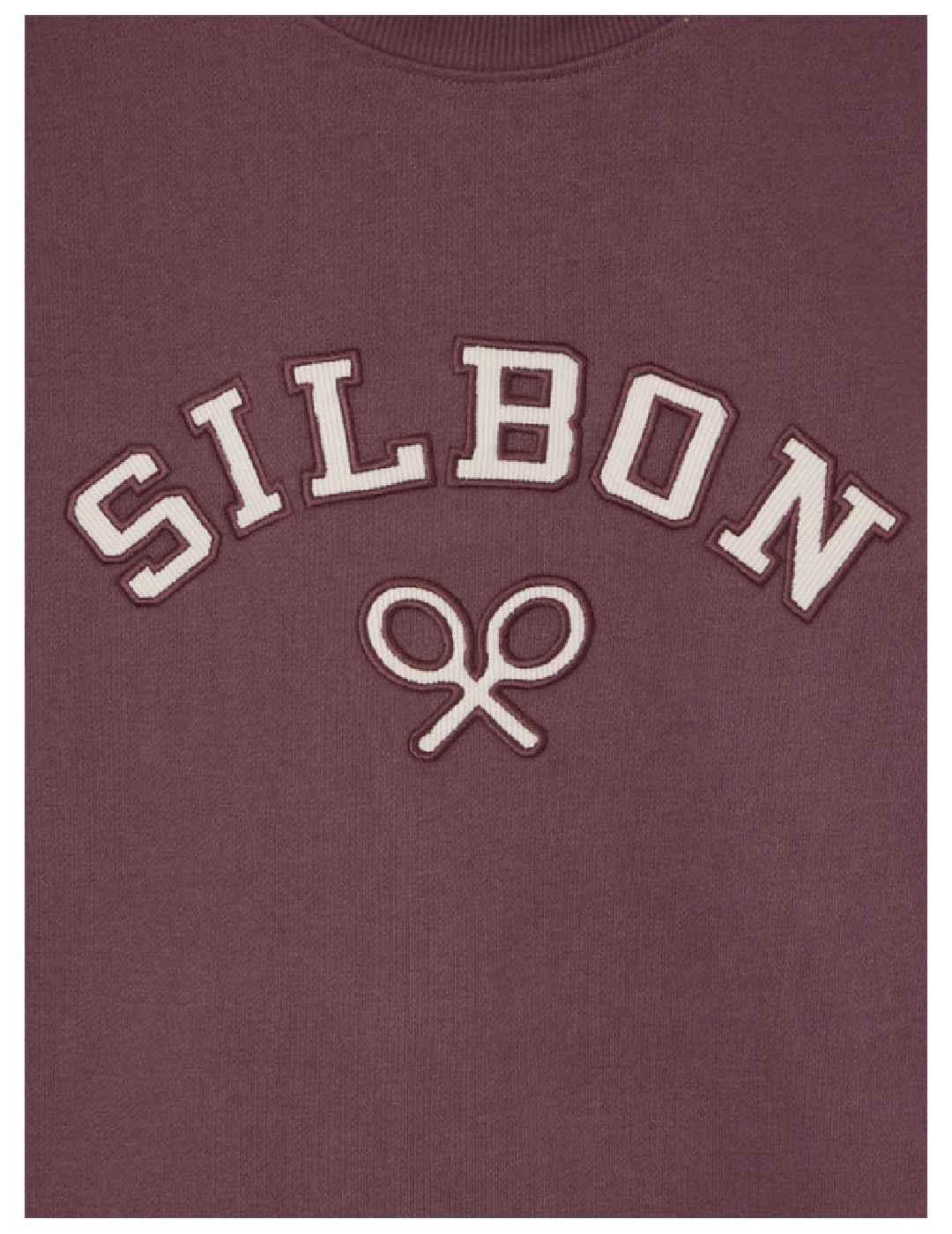 Sudadera raqueta media pana Silbon