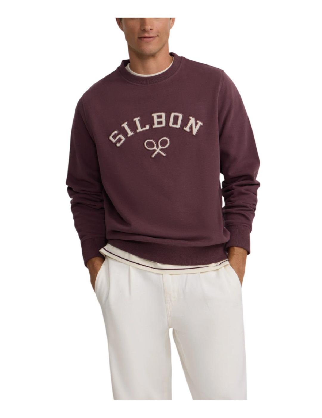 Sudadera raqueta media pana Silbon