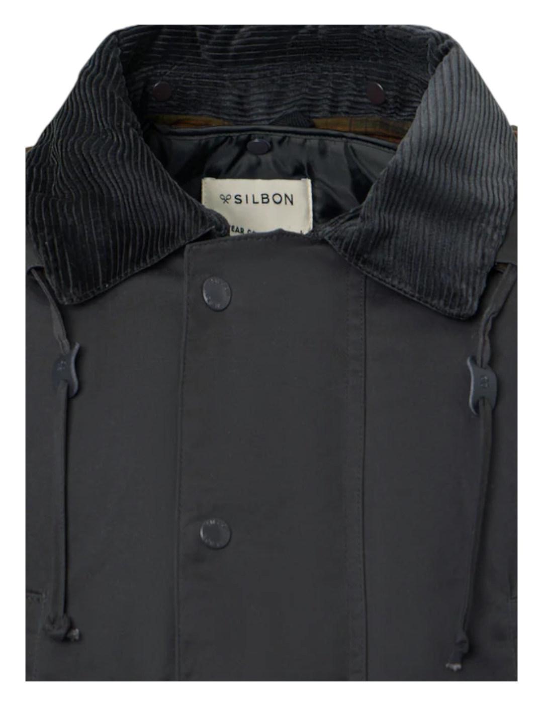 Chaqueta clásico encerado Silbon