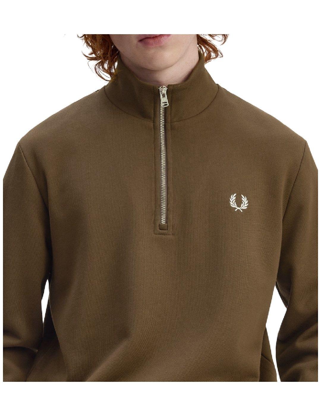 Sudadera Marrón Fred Perry