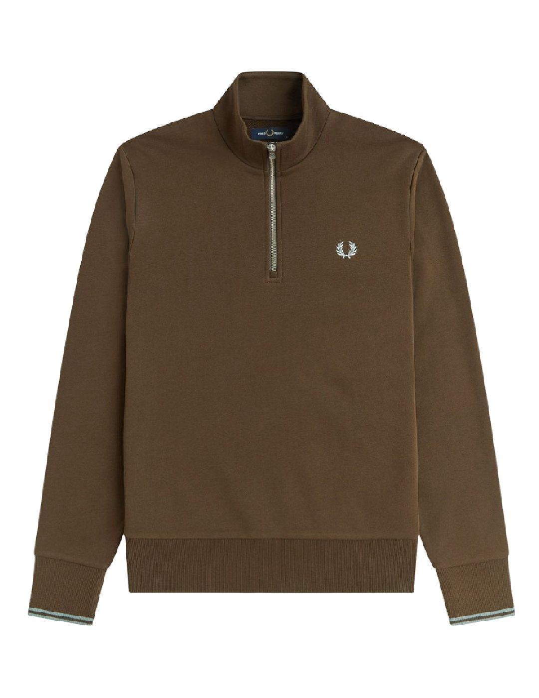 Sudadera Marrón Fred Perry