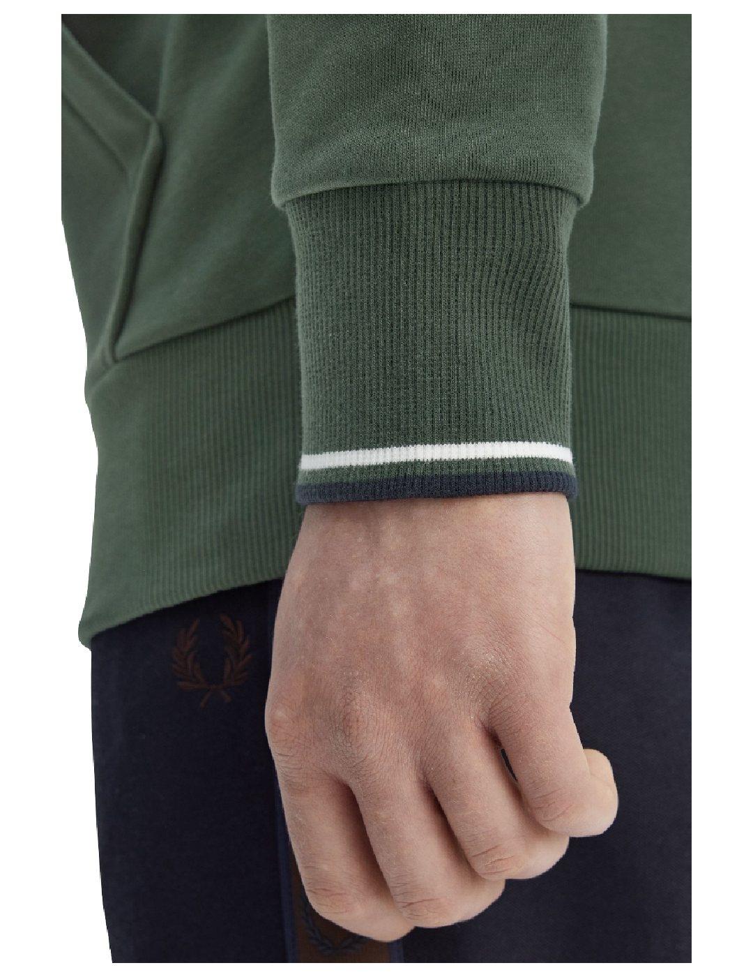 Sudadera Verde Fred Perry