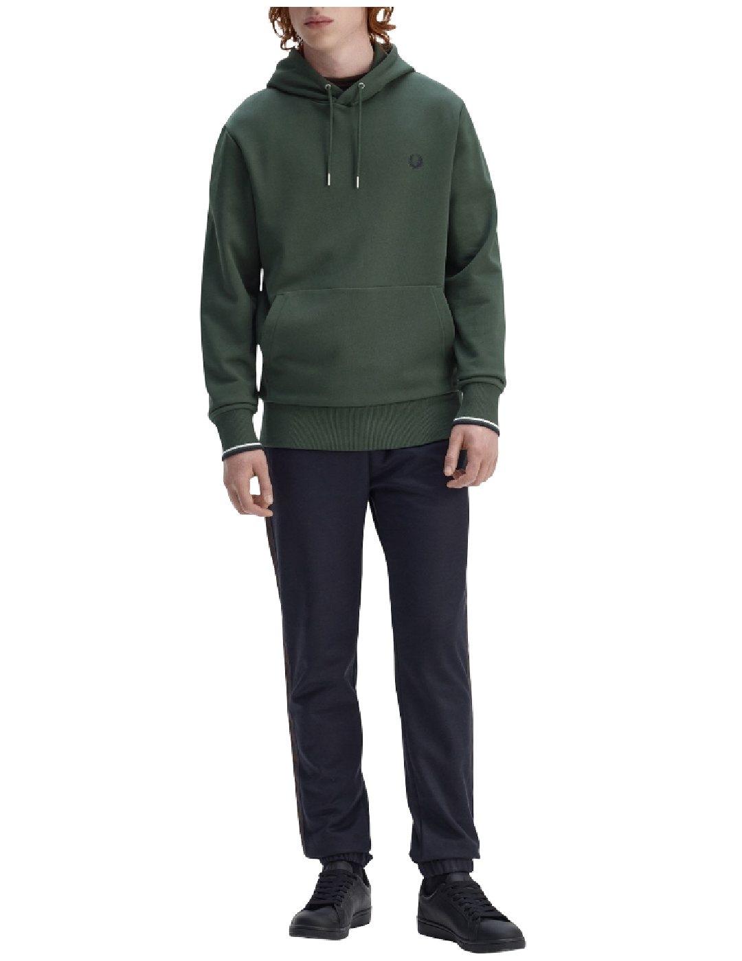Sudadera Verde Fred Perry
