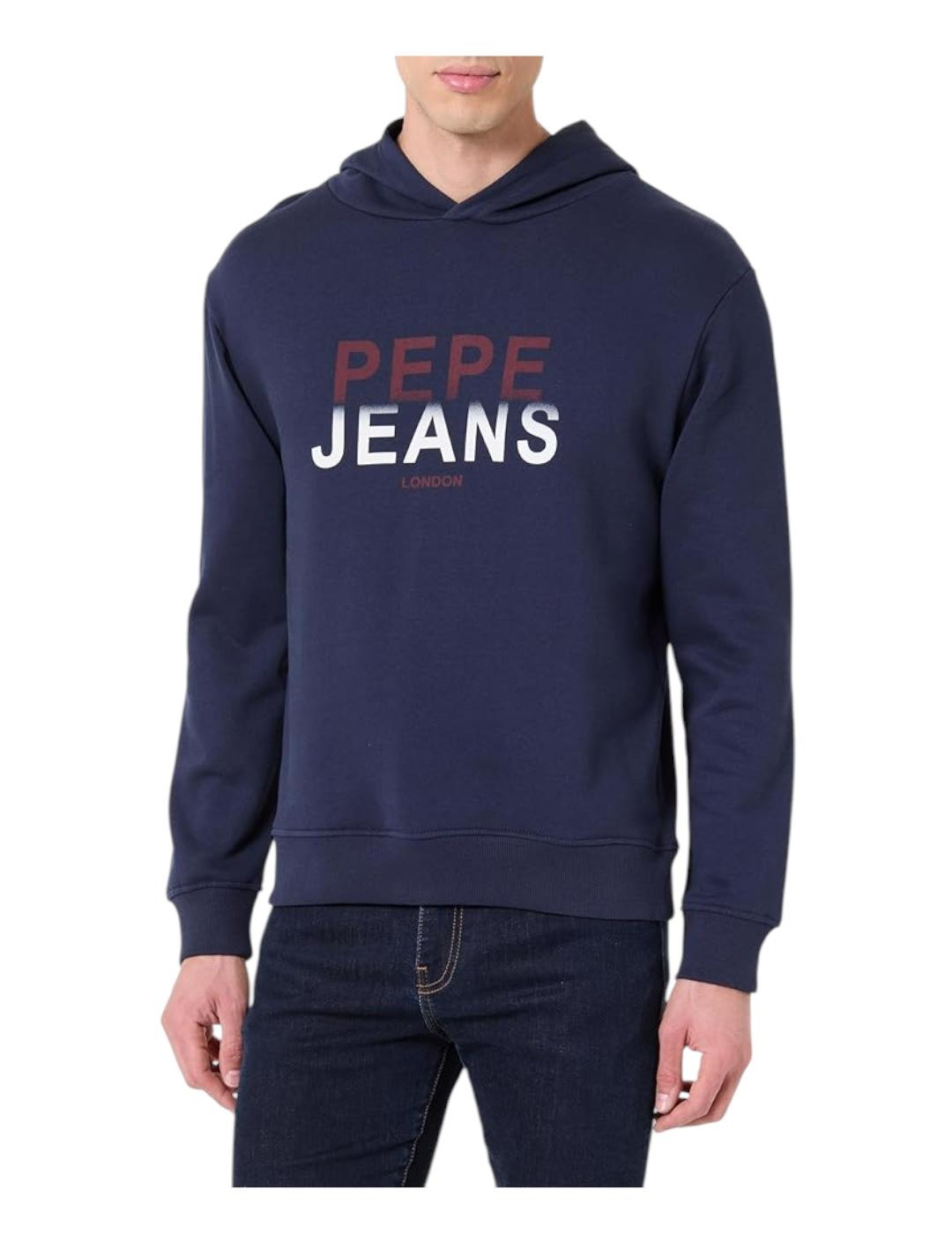 Sudadera seasonal logo Pepe Jeans