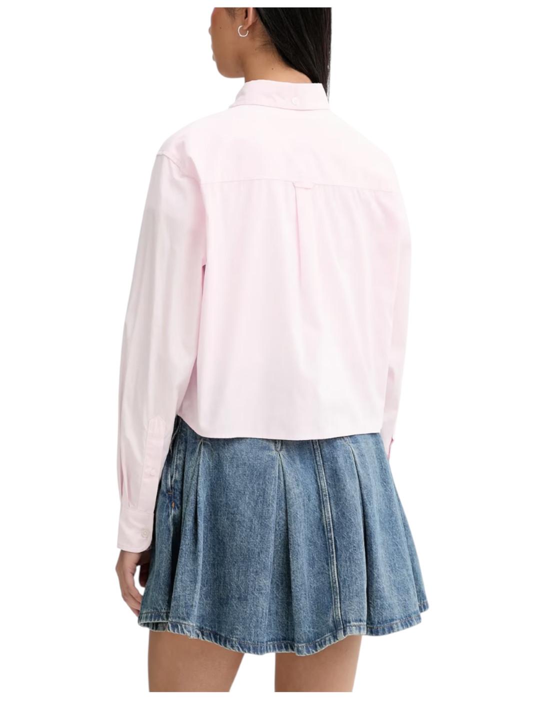 Camisa Crop Relax Tommy Jeans