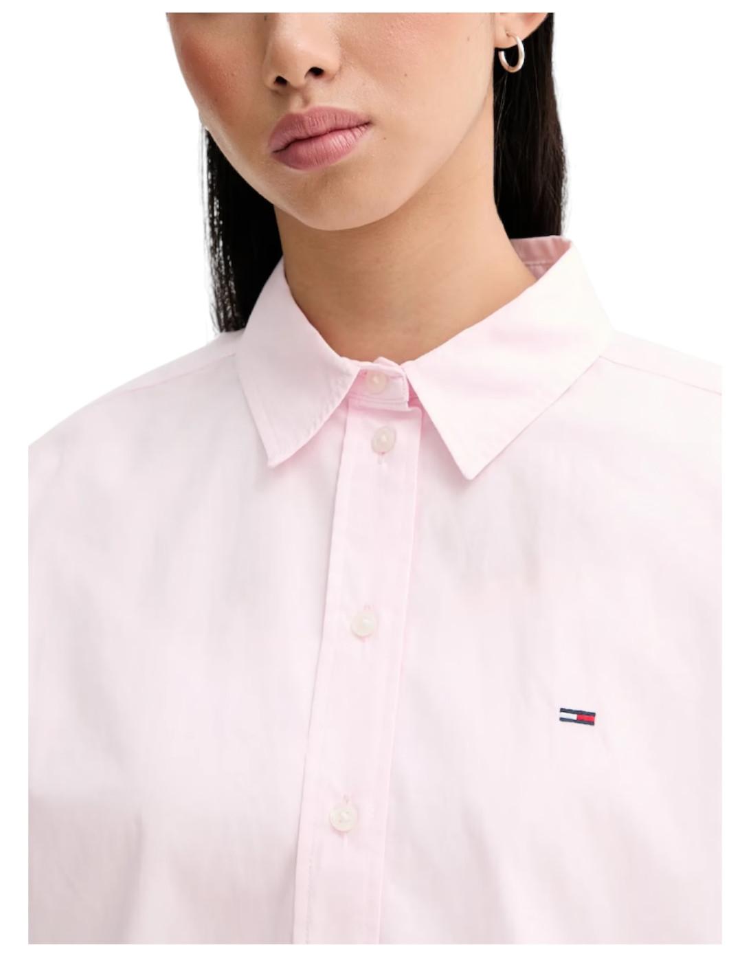 Camisa Crop Relax Tommy Jeans