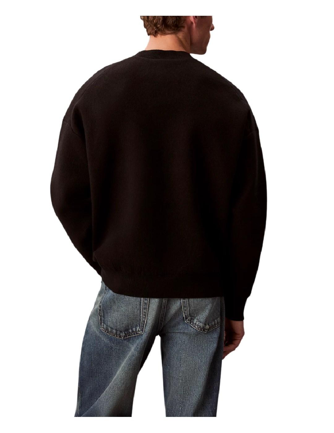 Jersey cashmere logo Calvin Klein